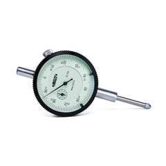 Insize USA LLC - Dial Drop Indicators; Maximum Measurement (Inch): 1 ; Dial Graduation (Decimal Inch): 0.001000 ; Dial Reading: 0-100 ; Dial Diameter (Inch): 2-23/64 ; Accuracy (Decimal Inch): +/-.002 ; Dial Color: White - Exact Tooling