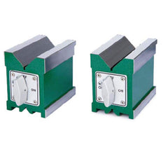 Insize USA LLC - V-Blocks; Type: V-Block ; Sold As: Matched Pair ; Overall Width (Decimal Inch): 2.8000 ; V Angle: 90.00 ; Minimum Capacity of V (Decimal Inch): 0.2000 ; Maximum Capacity of V (Decimal Inch): 2.5600 - Exact Tooling