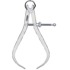 Insize USA LLC - Firm-Joint Calipers, Spring Calipers & Dividers; Type: Outside Spring Caliper ; Leg Size (Inch): 12 ; Joint Type: Firm Joint ; Maximum Measurement (Inch): 12 ; Maximum Measurement (Decimal Inch): 12 ; Calibrated: No - Exact Tooling