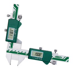 Insize USA LLC - Electronic Calipers; Accuracy Plus/Minus (Decimal Inch): 0.0016 ; Resolution (Decimal Inch): 0.0005 ; IP Rating: None ; Data Output: No ; Calibrated: No ; Traceability Certification Included: No - Exact Tooling