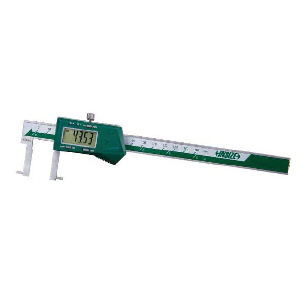 Insize USA LLC - Electronic Calipers; Minimum Measurement (Decimal Inch): 1.0000 ; Maximum Measurement (Decimal Inch): 8 ; Accuracy Plus/Minus (Decimal Inch): 0.0016 ; Resolution (Decimal Inch): 0.0005 ; IP Rating: None ; Data Output: Yes - Exact Tooling