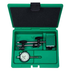 Insize USA LLC - Indicator & Base Kits; Indicator Type: Dial ; Dial Graduation (Decimal Inch): 0.001000 ; Minimum Measurement (Decimal Inch): 0.0000 ; Maximum Measurement (Inch): 1.0000 ; Maximum Measurement (Decimal Inch): 1.0000 ; Base Style: Magnetic - Exact Tooling