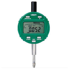 Insize USA LLC - Electronic Drop Indicators; Minimum Measurement (Decimal Inch): 0 ; Minimum Measurement (Inch): 0 ; Minimum Measurement (mm): 0 ; Maximum Measurement (mm): 12.70 ; Maximum Measurement (Decimal Inch): 0.5000 ; Resolution (Decimal Inch): 0 - Exact Tooling