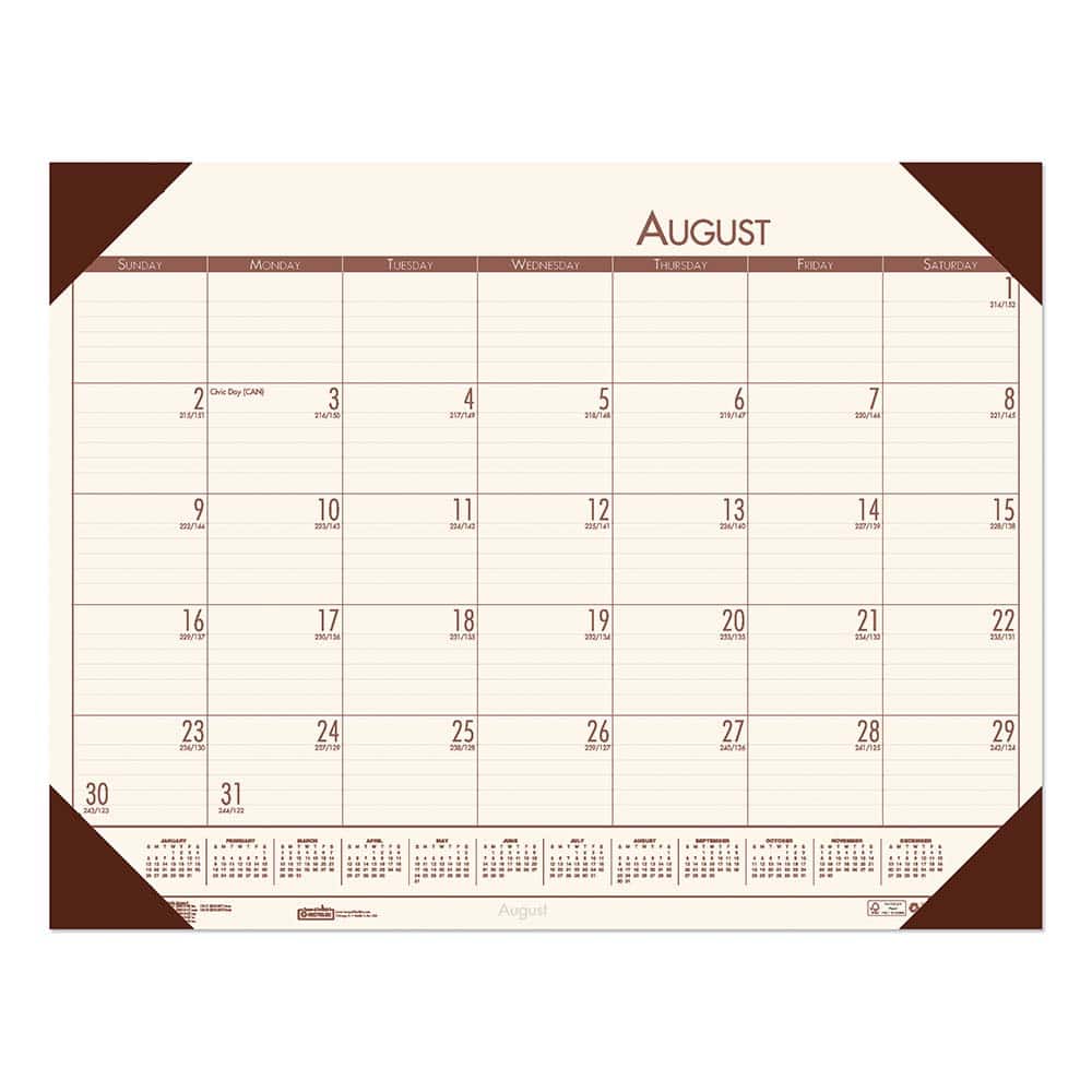 House of Doolittle - Note Pads, Writing Pads & Notebooks Writing Pads & Notebook Type: Desk Pad Size: 18-1/2 x 13 - Exact Tooling