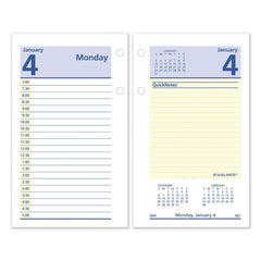 AT-A-GLANCE - Note Pads, Writing Pads & Notebooks Writing Pads & Notebook Type: Desk Calendar Refill Size: 3-1/2 x 6 - Exact Tooling