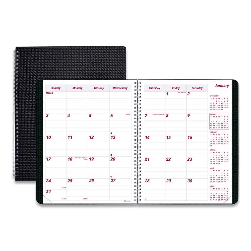 Brownline - Note Pads, Writing Pads & Notebooks Writing Pads & Notebook Type: Appointment Book Size: 8-7/8 x 7-1/8 - Exact Tooling