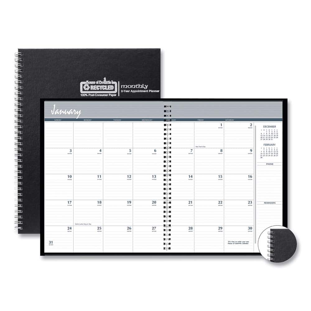 House of Doolittle - Note Pads, Writing Pads & Notebooks Writing Pads & Notebook Type: Appointment Book Size: 8-1/2 X 11 - Exact Tooling