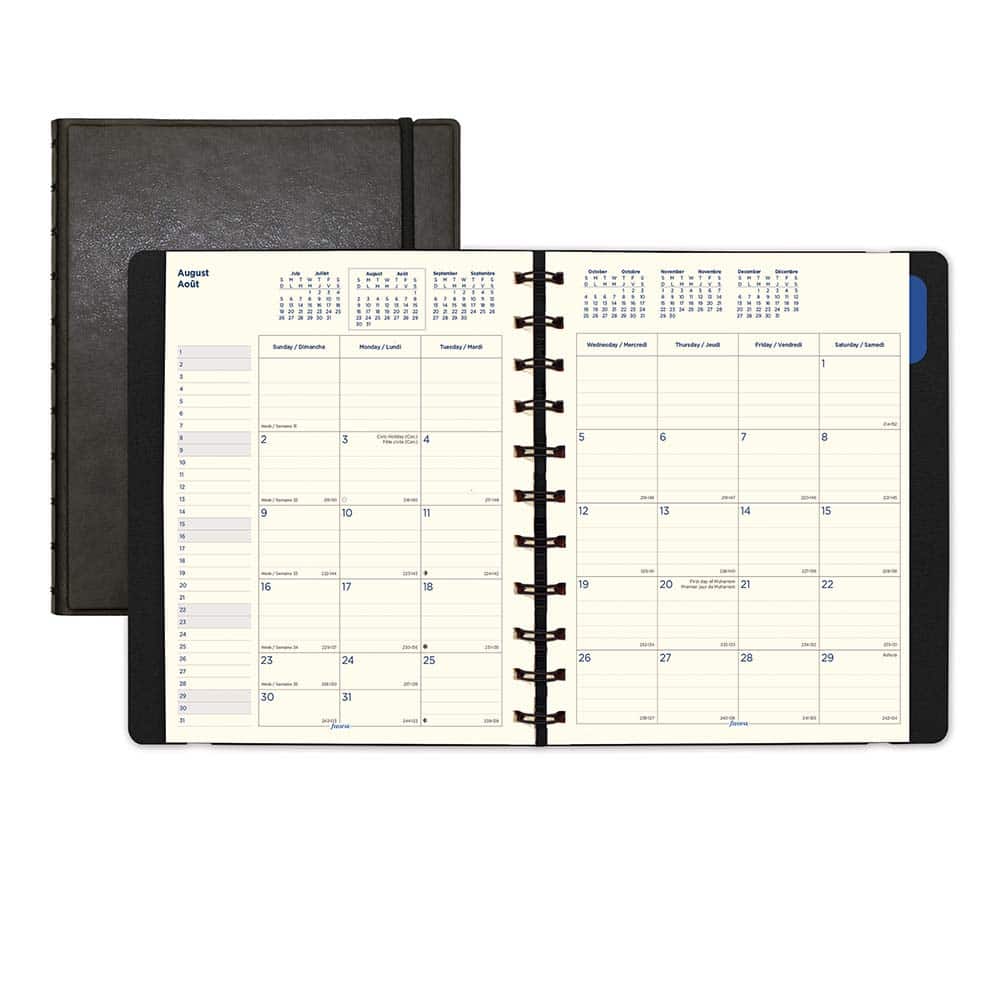 FiloFax - Note Pads, Writing Pads & Notebooks Writing Pads & Notebook Type: Appointment Book Size: 10-7/8 x 8-1/2 - Exact Tooling