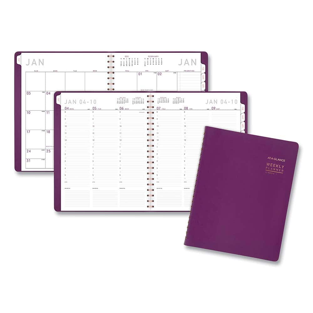 AT-A-GLANCE - Note Pads, Writing Pads & Notebooks Writing Pads & Notebook Type: Appointment Book Size: 8-1/2 X 11 - Exact Tooling