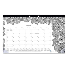 Blueline - Note Pads, Writing Pads & Notebooks Writing Pads & Notebook Type: Desk Pad Size: 17-3/4 x 10-7/8 - Exact Tooling