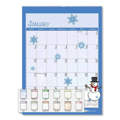 House of Doolittle - Note Pads, Writing Pads & Notebooks Writing Pads & Notebook Type: Wall Calendar Size: 12 x 16-1/2 - Exact Tooling