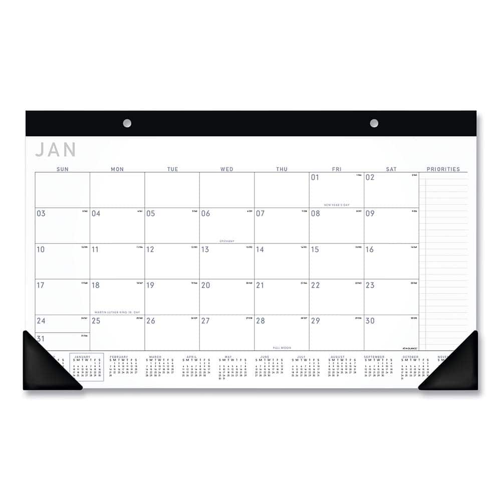 AT-A-GLANCE - Note Pads, Writing Pads & Notebooks Writing Pads & Notebook Type: Desk Pad Size: 18 x 11 - Exact Tooling