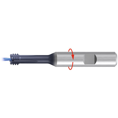 ‎9/16 - 5/8-18 ZBGF-H-Style Thread Mill - Exact Tooling