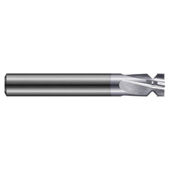 Harvey Tool - 90° 0.407" Minor Diam, 5/8" Cut Diam, 0.021" Min Width, 4-Flute Solid Carbide Picatinny Rail Form Cutter - Exact Tooling