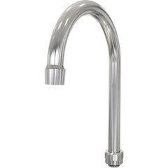SANI-LAV - Faucet Replacement Parts & Accessories; Type: Replacement Gooseneck Swivel Spout ; For Use With: Models 204 & 204.5 Faucets ; Material: Brass ; Additional Information: Sub Brand: Sani-Lav; Flow Rate: 2 GPM; Inlet Connection: 3/8" FNPT; Finish: - Exact Tooling