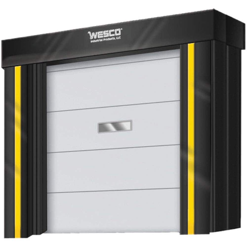 Wesco Industrial Products - Dock Strip Doors/Curtains Door Width (Feet): 8 Door Height (Feet): 8 - Exact Tooling