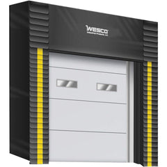 Wesco Industrial Products - Dock Strip Doors/Curtains Door Width (Feet): 8 Door Height (Feet): 10 - Exact Tooling