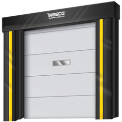Wesco Industrial Products - Dock Strip Doors/Curtains Door Width (Feet): 8 Door Height (Feet): 8 - Exact Tooling