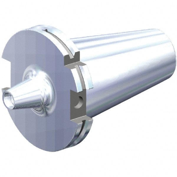 Kennametal - DV50 DL25 Taper Shank 25mm Hole End Mill Holder/Adapter - 24mm Nose Diam, 56mm Projection, Through Coolant - Exact Tooling