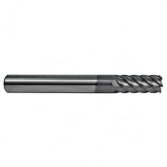 4mm TuffCut HS Multi-Fl ALTIMA Coated Corner Radii End Mill - Exact Tooling