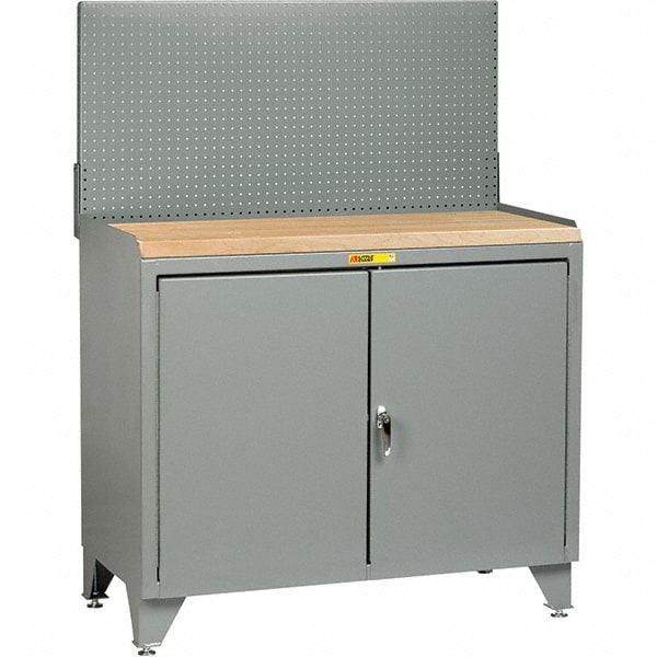 Little Giant - Stationary Workstations Type: Security Workstation Width (Inch): 48 - Exact Tooling