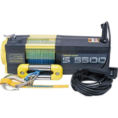 Superwinch - Automotive Winches Type: DC Electric Winch Pull Capacity (Lb.): 5,500 (Pounds) - Exact Tooling