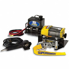 Superwinch - Automotive Winches Type: DC Electric Winch Pull Capacity (Lb.): 3,000 (Pounds) - Exact Tooling