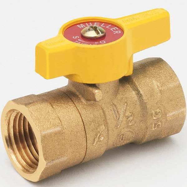 B&K Mueller - Gas Ball Valves Style: Straight w/o Side Tap Pipe Size: 1/2 - Exact Tooling