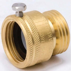 B&K Mueller - Vacuum-Breaker Valves Type: Hose Connection Vacuum Breaker Material: Brass - Exact Tooling