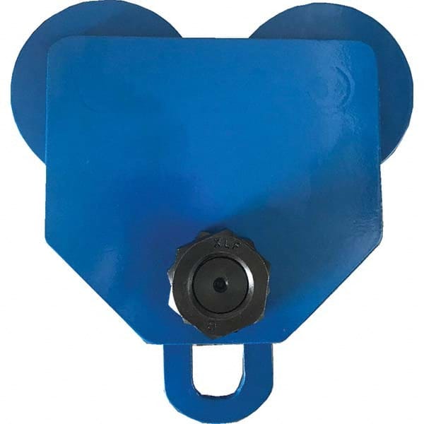 PRO-SOURCE - Trolleys; Type: Wide Flange ; Load Capacity (Lb.): 6613.000 ; Load Capacity (Ton): 3 ; Flange Width (mm): 102-203 ; Flange Width (Inch): 4.02-7.99 ; I-Beam Height Range: 7.87-24.8 - Exact Tooling