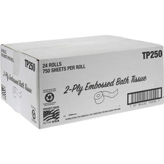 Value Collection - Toilet Tissue; Type: Toilet Tissue ; Total Sheets Included: 750 ; Recycled Fiber: Yes ; Packages per Case: 24 ; Number of Sheets: 750 - Exact Tooling