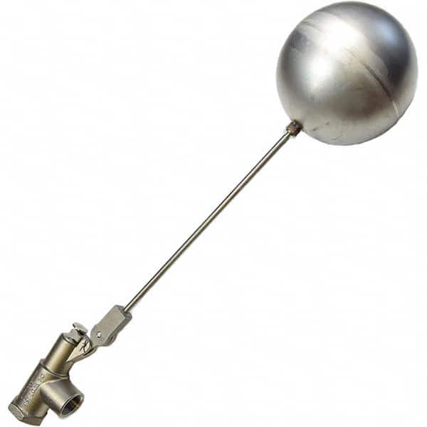Control Devices - Float Valves Type: Mechanical Style: Angle Pattern-Single Seat - Exact Tooling