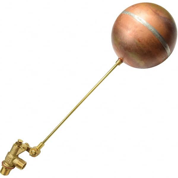 Control Devices - Float Valves Type: Mechanical Style: Angle Pattern-Single Seat - Exact Tooling