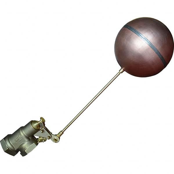 Control Devices - Float Valves Type: Mechanical Style: Angle Pattern-Single Seat - Exact Tooling