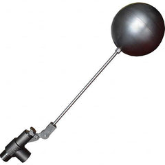 Control Devices - Float Valves Type: Mechanical Style: Angle Pattern-Single Seat - Exact Tooling