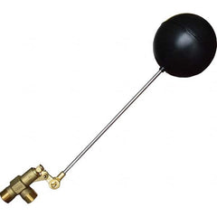 Control Devices - Float Valves Type: Mechanical Style: Angle Pattern-Single Seat - Exact Tooling