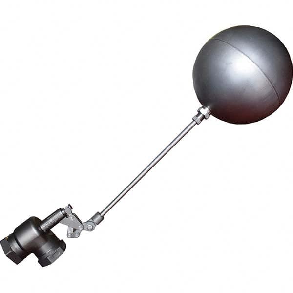 Control Devices - Float Valves Type: Mechanical Style: Angle Pattern-Single Seat - Exact Tooling