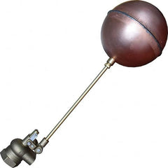 Control Devices - Float Valves Type: Mechanical Style: Angle Pattern-Single Seat - Exact Tooling
