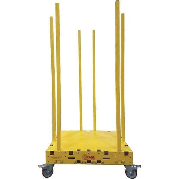 Saw Trax - 1,000 Lb Capacity Steel Safety Dolly - Exact Tooling