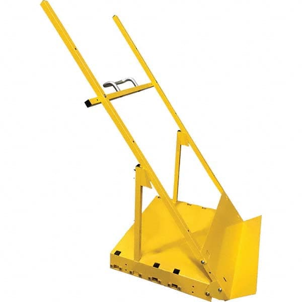 Saw Trax - 800 Lb Capacity Steel Scoop Dolly - Exact Tooling