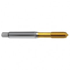 10-24 Dia. - 2B - 4 FLX -  Cobalt Semi-Bott Tap - TiN FORM-C DIN 371 - Exact Tooling