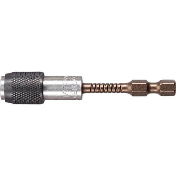 VEGA Industries - Power & Impact Screwdriver Bits & Holders Bit Type: Impact Rated Quick Change Magnetic Bit Holder Hex Size (Inch): 1/4 - Exact Tooling
