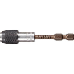 VEGA Industries - Power & Impact Screwdriver Bits & Holders Bit Type: Impact Rated Quick Change Magnetic Bit Holder Hex Size (Inch): 1/4 - Exact Tooling