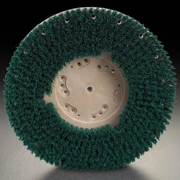 Made in USA - Floor Pads, Bonnets & Screens Type: Heavy Duty Scrub Brush Application: Aggressive & General Scrubbing - Exact Tooling