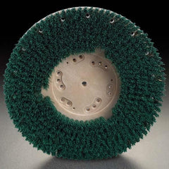 Made in USA - Floor Pads, Bonnets & Screens Type: Heavy Duty Scrub Brush Application: Aggressive & General Scrubbing - Exact Tooling