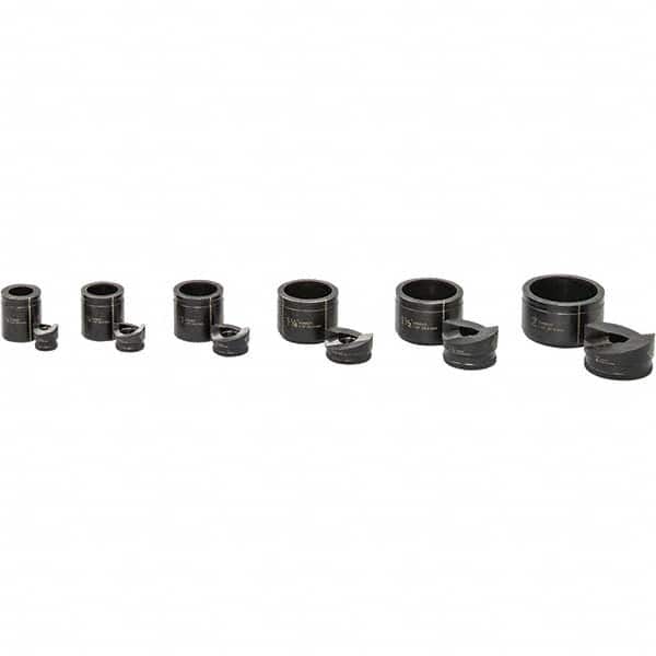 Greenlee - Punch & Driver Kits Tool Type: Knockout Set Punch Shape: Round - Exact Tooling