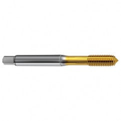 3/8-24 Dia. - 2BX - 5 FL - Cobalt Semi-Bott Tap-TiN FORM-C DIN 371 - Exact Tooling