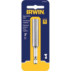 Irwin - Power & Impact Screwdriver Bits & Holders Bit Type: Magnetic Bit Holder Hex Size (Inch): 1/4 - Exact Tooling