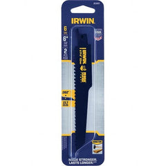 Irwin - Reciprocating Saw Blades Blade Material: Bi-Metal Blade Length (Inch): 6 - Exact Tooling