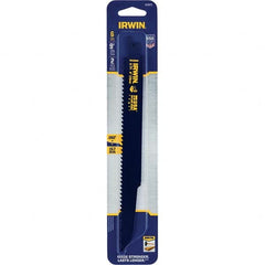 Irwin - Reciprocating Saw Blades Blade Material: Bi-Metal Blade Length (Inch): 9 - Exact Tooling
